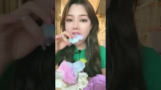 Sensitive teeth don’t watch this, ASMR ice eating sounds #shorts