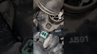 MITSUBISHI EXPRESS SJ VAN 2004 L300 AIR FLOW SENSOR LOCATION #shortvideo #shorts #short