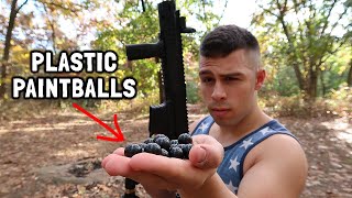 Plastic Paintballs for Self Defense?