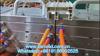 UPVC three-track frame extrusion mold/mould/template