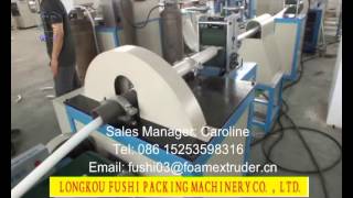 PE foam rod/pipe extruder machine