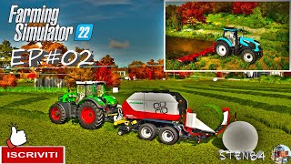 Farming Simulator 22 ita RP#02 ANDIAMO DI MISSIONI  map Land Of Italy #sten84