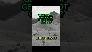 Genade tot geloof of geloof tot genade?