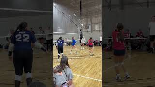 Highlight from the All Region Tournament back in June! #volleyball #club #tournament