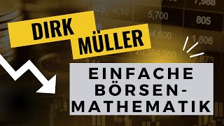 [Reaction] Dirk Müller mit einfacher Börsenmathematik *lach*