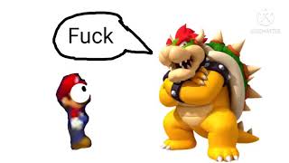 Bowser swearing (animated)