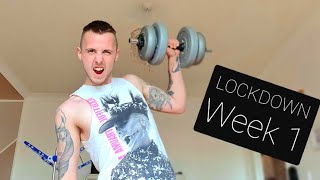 Getting fit at home - lockdown week 1