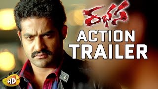 Rabhasa Action Trailer Is out - Jr NTR, Samantha, Pranitha Subhash, Brahmanandam