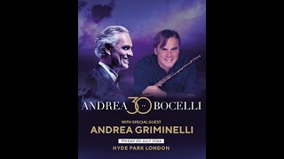 Andrea 30th Bocelli July 5 2024 Hyde Park London (spot)