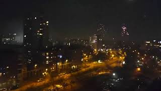 Berlin Skyline Silvester 2022/2023 0:45 Uhr Feuerwerk Fireworks