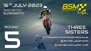 Round 5 of the 2023 Tripz British Supermoto - REWATCH