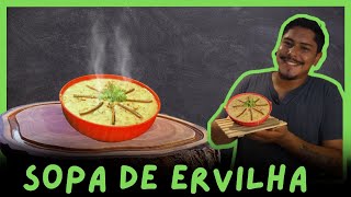 sopinha de ervilha | Cremosa e muito deliciosa