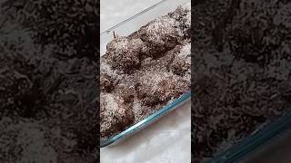 Banana chocolate bomb # quick # delicious # super tasty # no bake dessert