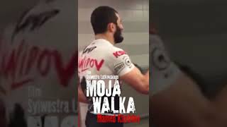 Poza planem filmu Sylwestra Latkowskiego „Moja walka. Mamed Khalidov” 2 #mma #sports #fight #fighter