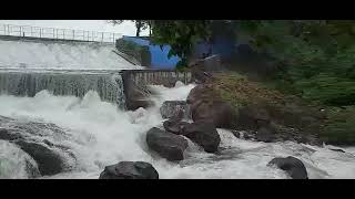 Dam overflowing at Royal palms Goregaon Mumbai