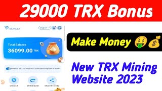 Top trx Cloud Mining Sites 2023  New Free Tron Mining Stations | Newest Projects 2023