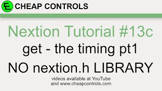 #91 Nextion Display get command Part 3 The Timing Part 1 Nextion Tutorial