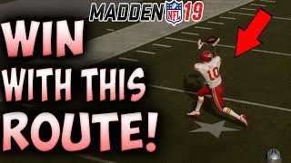 The BEST ROUTE in Madden 19! | Dominate with this play