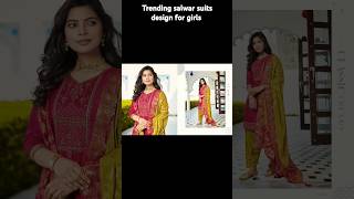 Trending salwar suits design for girls #suitdesign #fashion #trending #partywearsuits #youtube #love