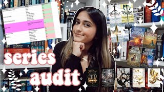 every series i'm currently reading and whether i'll continue in 2024 | SERIES AUDIT 📚⚔️