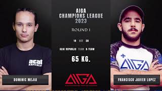 - 65 kg Dominic Mejia Acai republic vs Francisco Javier Lopez Jimenez The B-Team