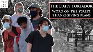 Word on the Street: Thanksgiving Break Plans