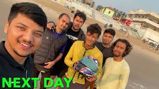 Beach Ma Bike Chalauda Kta haru ko Haribijog Vo 🤣 Last Episode of India 24 Days Ride