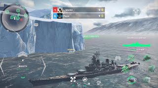 USS MISSOURI in deathmatch gameplay : Modern Warships