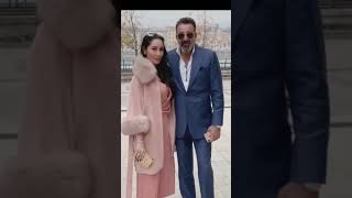 Sanjay dutt with his beautiful wife manyata| dil mang raha hai mohlat song|