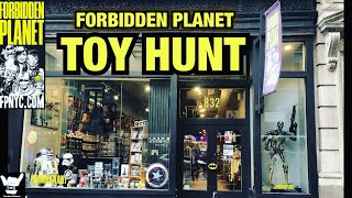 QUICK TOY HUNT at FORBIDDEN PLANET in NYC 2021!