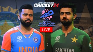 T10 Match| India vs Pakistan  Match - Cricket 24 Live  - Shree Gamerz