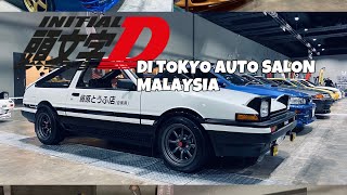 Walkaround Tokyo Auto Salon Malaysia 2023 Initial D JDM Car Collection Part One #tokyoautosalon2023