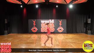 Rosie Ingle - Female Salsa Soloist - Semi Pro Division