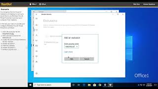 2.2.6 Configure Microsoft Defender : TestOut