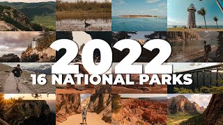 Visiting 16 National Parks in 2022