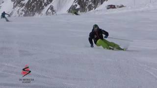 Skiing Long Turns