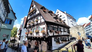 ULM Germany Baden-Württemberg / beautiful Old city / walk through the city