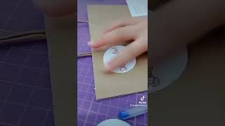 Adesivos + papel para embrulho 🤍 #papelariapersonalizada #empreendedorismofeminino #shortsviral