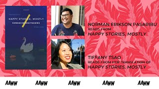 Norman Erikson Pasaribu and Tiffany Tsao read from Happy Stories, Mostly