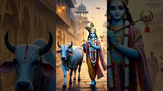 Krishna in varindavan street #varindavan #varidavandham #krishnabhajan #shortvideo #shortsfeed #2024