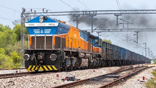 Brahmaputra TKD WDG4 visits Konkan Railway!