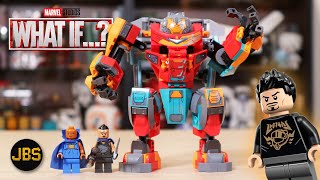 LEGO Marvel What If Sakaarian Iron Man Mech Review! New Summer 2021 Set 76194!