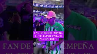 Esto hacen los fans de Blessd para ir a sus shows #blessd #reggaeton #fans #musica #algaretecontash