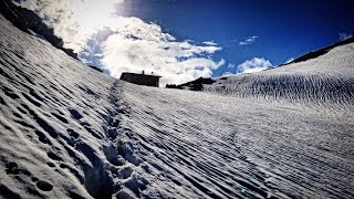 Thru Hiking The Via Alpina Red Trail Stage R30 R31 St Martino in Casies to Rieserferner hutte Italy