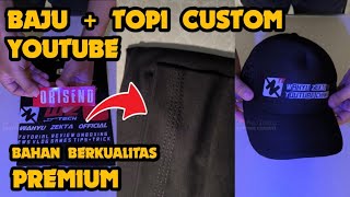 Rekomendasi Baju YouTube Kustom Bahan Berkualitas Mantap! #bajuyoutube #youtuber #short