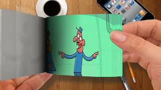 Flipbook   Magnifying Glass Disaster   Cartoon Box 401   by Frame Order   Hilarious Cartoons Part 3