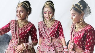 Indian bridal makeup tutorial।।Reena v