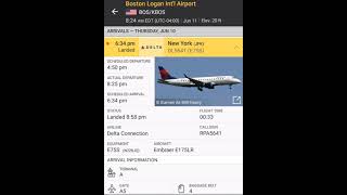 Part:2 Virtual Plane Spotting at Boston Logan International Airport (BOS/KBOS) (Arrivals) 6/10/2021