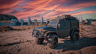 충남 예산 예당저수지 오프로드 Traxxas TRX4 Land Rover Defender Off-road - 알씨카 랜드로버 디펜더 1/10 RC카