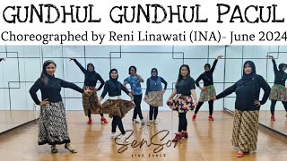 GUNDHUL GUNDHUL PACUL - LINE DANCE - Choreographed by Reni Linawati (INA) - June 2024